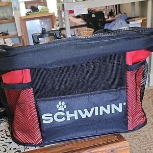 Schwinn Black and Red Bicycle Basket